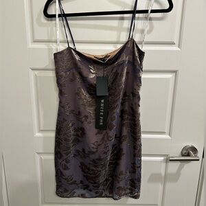 White Fox Mini Dress.